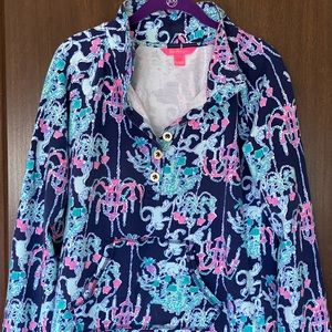 Lilly Pulitzer popover EUC